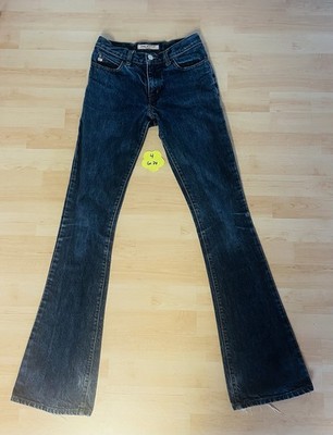 Miss Sixty Jeans W24 EU32-34 XXS XS Bootcut Low Waist Y2K Denim