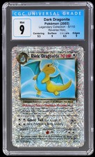 2002 Pokemon Legendary Collection Dark Dragonite #5 CGC 9 Reverse Holo Mint on eBay