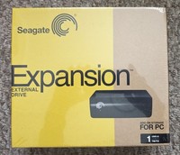 Seagate Expansion 1TB External Desktop Hard Drive USB 2.0 NEW FACTORY SEALED