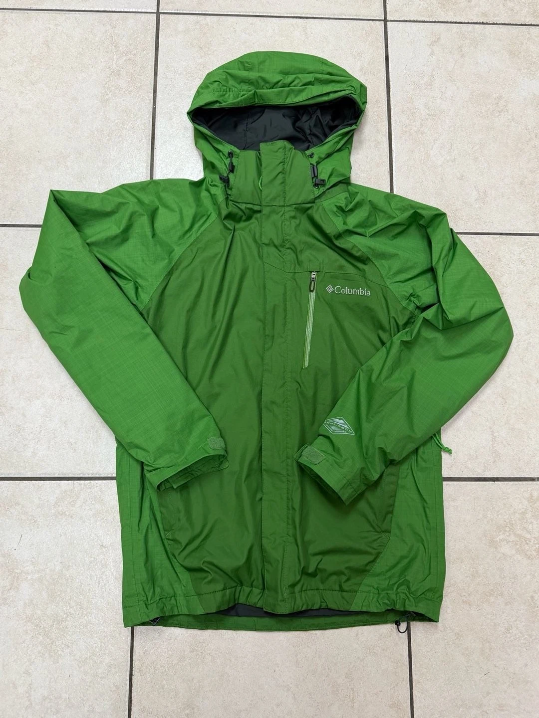 Columbia Men's Rural Mountain II Interchange Omni-Heat Omni-Tech Jacket Green