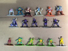 Teenage Mutant Ninja Turtles Nano MetalFigs Die-Cast Metal Min Figure 17 Set