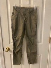 Kuhl Pants Boys Size M 10/12 Brown Outdoor Hunting Pockets Adjustable