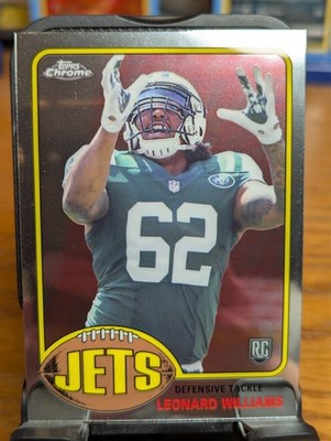 2015 Topps Chrome 60th Anniversary #T60RC-LW Leonard Williams RC