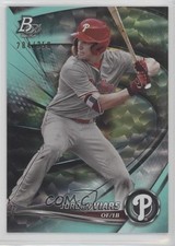 2022 Bowman Platinum Top Prospects Aqua Ice Foilboard 204/250 Jordan Viars 04xc