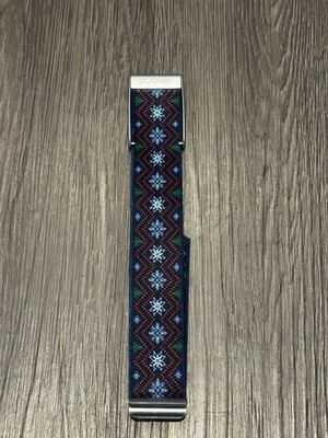 RARE Whoop 4.0 Band - Jingle Christmas Holiday Snowflake Print Superknit