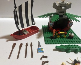 Lego 6262 Pirate / Islanders, King Kahuka's Throne, With Box & Instructions 100%