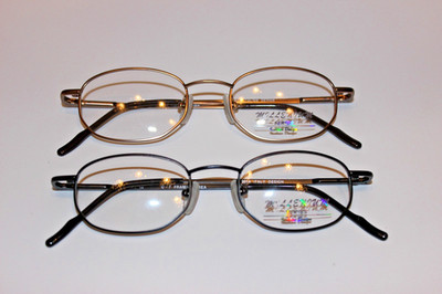 New Optic World 2014 Eyeglass Frames 48-18 Color Choice Clear Glass for Rx