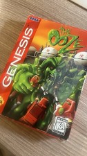 The Ooze SEGA GENESIS Complete in Box CIB Retro Original Box and Manual