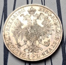 (NN#020) - Autriche – François Joseph Ier – 1 florin 1861 A, Vienne