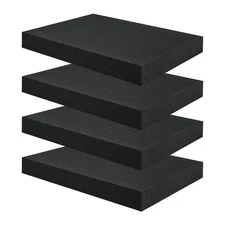 4Pcs Polyurethane Foam Inserts 16x12x2 Inch Pick and Pluck Foam Padding Sheets