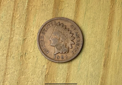 1905 Indian Head Penny #2815 Brave named Bad Buck, Very-Good *FREE SHIPPING*