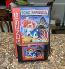 Sonic Spinball Complete in Box Sega Genesis Mega Drive Excellent Condition