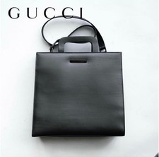 Borsa Gucci Tom Ford Archive in pelle quadrata nera a 2 vie tracolla rara
