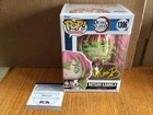 Funko Pop! Demon Slayer Mitsuri Kanroji Signed JSA Kira Buckland Hard Stack