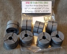 LMH 8702 Detail Part STEEL COIL Car Truck Load Hot Strip Mill 8 Coils 60" 84" HO