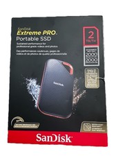 SanDisk Extreme PRO 2TB USB-C Portable External SSD - 2000 MB/s NEW