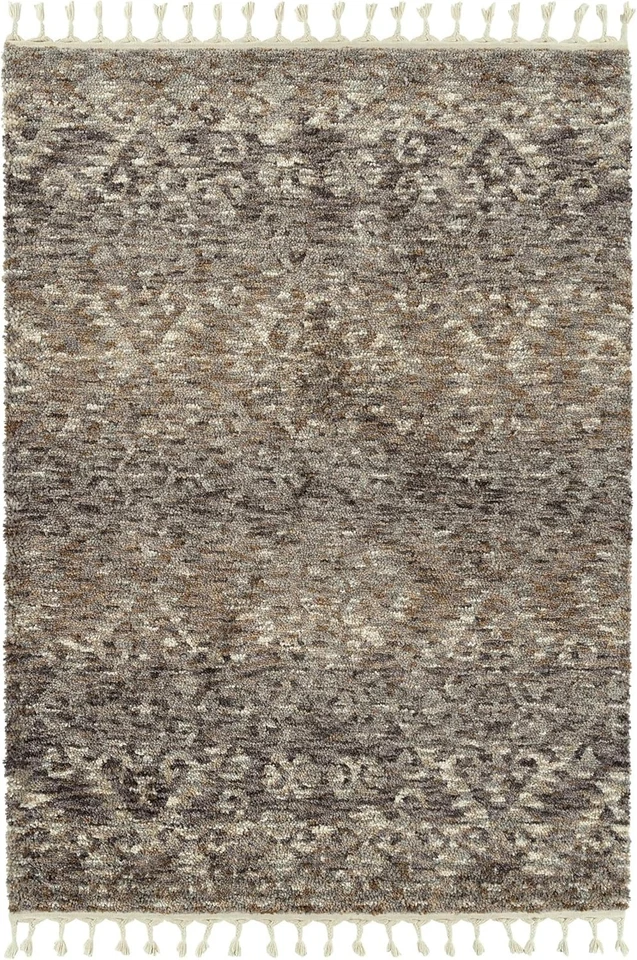 Alfombra Kaleen Rugs Duna Collection 9'3" x 12'5" alfombra contemporánea del suroeste, plateada Foto 2 de 4