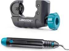 Libraton Tubing Cutter 3/16" to 1-1/8", Mini Tube 3/16" 1-1/8" 