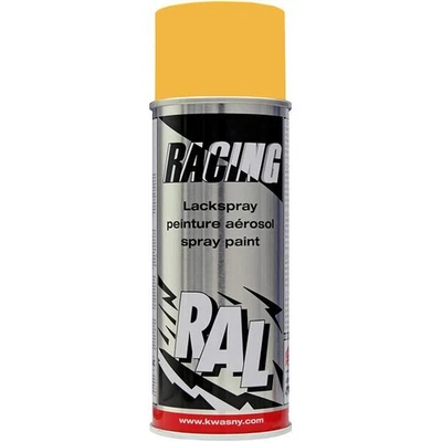 AUTO-K Bombe de peinture carrosserie voiture Racing RAL1017 jaune safran 400ml