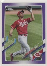 2021 Topps Chrome Purple Refractor 31/299 Shogo Akiyama #206 xm0