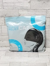ONLYCARE Migraine Relief Cap, 360° Gel Surround Ice Pack Mask for Migraines