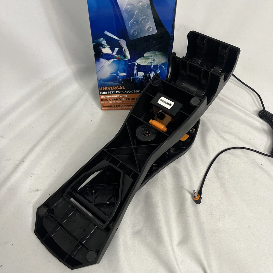 Guitar Hero Rock Band 2 Foot Pedal Bass Drum Kick Ps2 Ps3 Wii Xbox 360 Open Box - Image 3 of 4