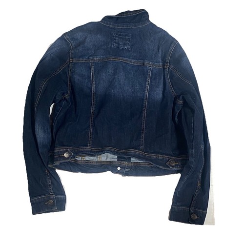Ladies BLUE Stretch Fit DENIM JACKET Size 20 - Picture 3 of 3