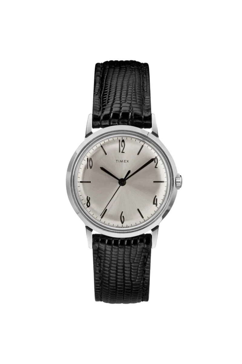 Orologio Timex Uomo In Acciaio Inox 40mm, Quadrante Blu Con Numeri Arabi, Collezione Classics - 4