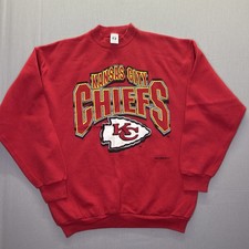 Vintage Kansas City Chiefs Sweatshirt Mens XL NFL Football Logo 7 90s 1996 USA