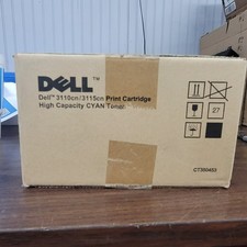 GENUINE DELL 3110CN 3115CN CYAN TONER CARTRIDGE