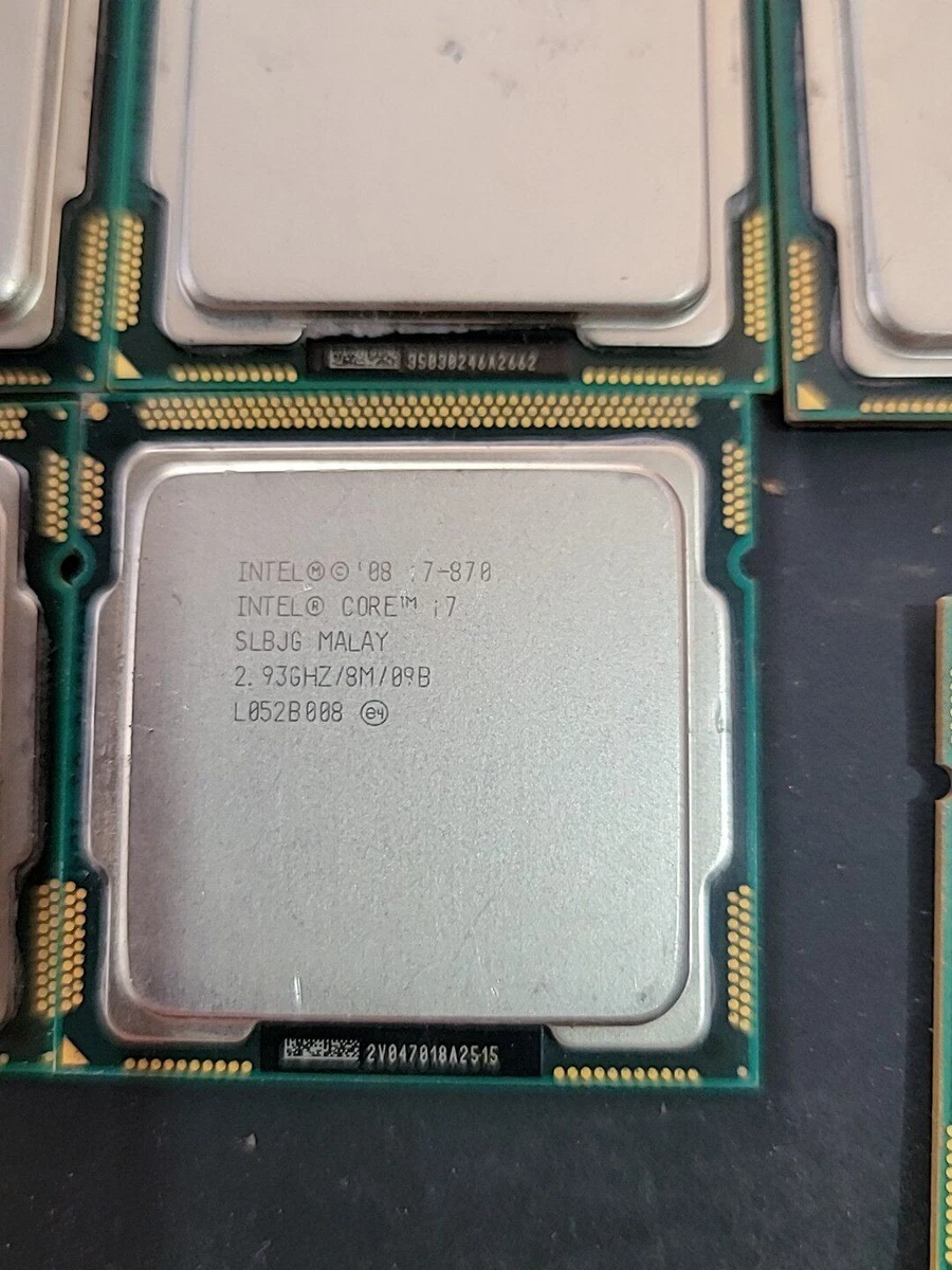 Intel Core i7-870 クアッドコア CPU Intel Core i7-870 Computer Processors for sale | eBay