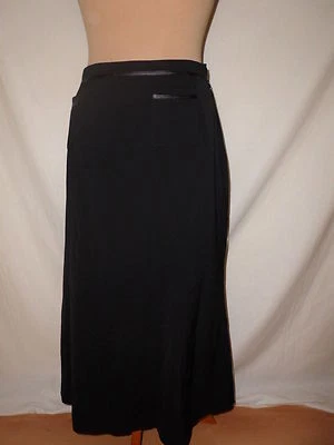Jupe Caroll Noir Taille 38 à - 59% - Photo 1/4