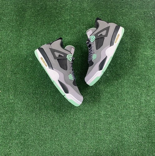 nike air jordan 4 retro green glow