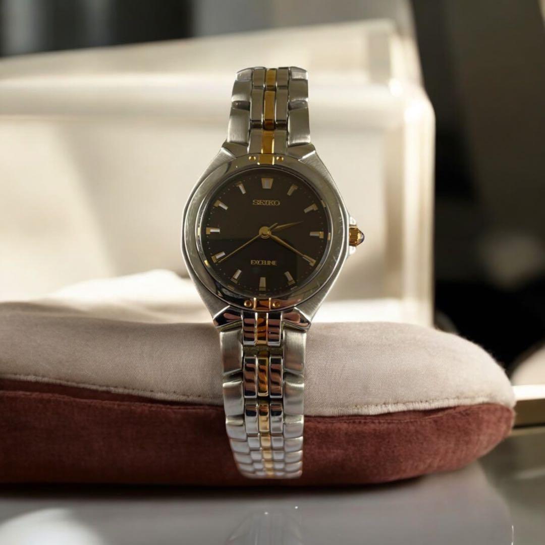 SEIKO EXCELINE 2J31-0A00 Water Resistant 10bar Stainless