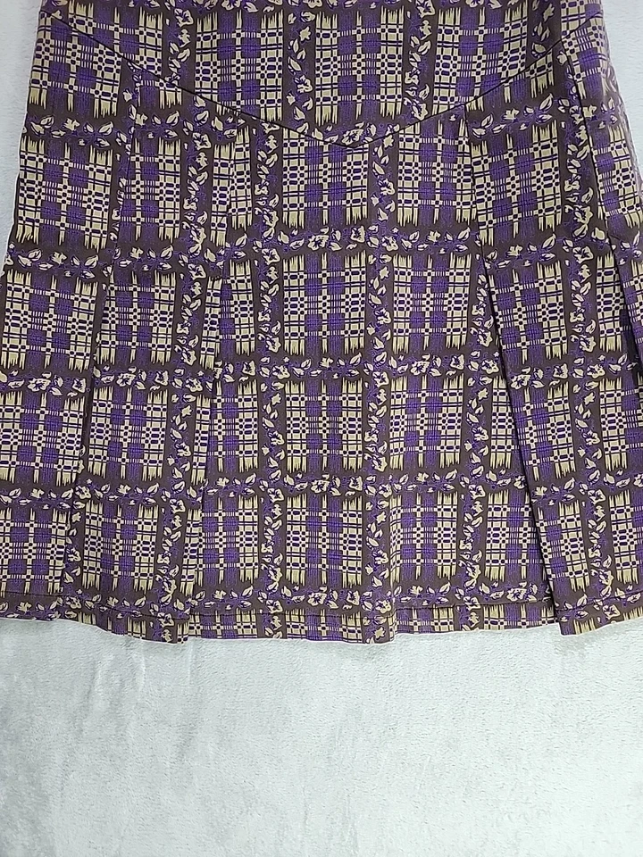 油性女式 34 码花卉紫色内衬裙 — 第 3/4 张图片