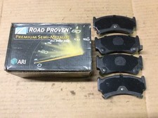 New ARI Roadproven 62-D668 Premium Semi-Metallic Disc Brake Pad Pads