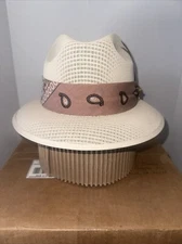 “Garcia Signature “ Fedora Hat For Me Size 7 3/4 Authentic