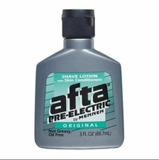 Mennen Afta Pre Electric Shave Lotion Skin Conditioners Original Oil Free 3oz