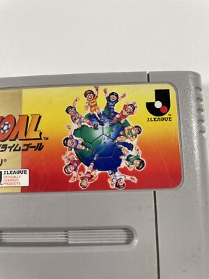 Jeu Super Famicom Prime Goal (NTSC) – Version Japonaise De Football, Bon état, Prêt à Jouer