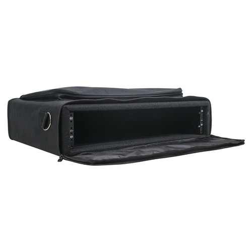 OPEN BOX:Sound Town Portable 2U Bag 14" Rackable Plywood Rack  (STRB-216B-R)