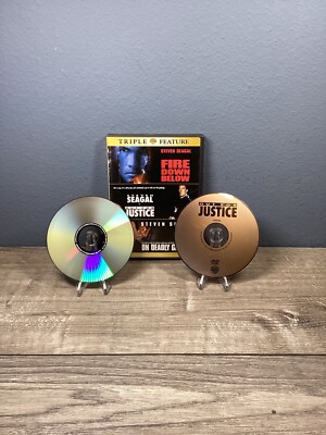 Fire Down Below / Out For Justice / On Deadly Ground - STEVEN SEAGAL 3 MOVIE DVD