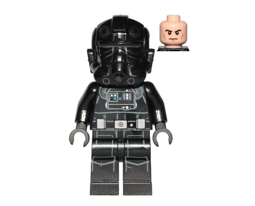 Lego TIE Fighter Pilot 75300 Frown 