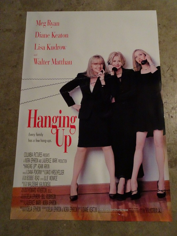HANGING UP - MOVIE POSTER WITH MEG RYAN, LISA KUDROW & DIANE KEATON 