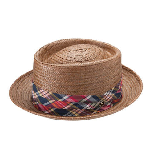 Cappello Pork Pie Vintage In Corda - Stile Ska E Breaking Bad, 100% Cotone, Taglia 59 - Foto 4