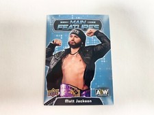 Matt Jackson Main Features 2022 Upper Deck AEW Card # MF-18