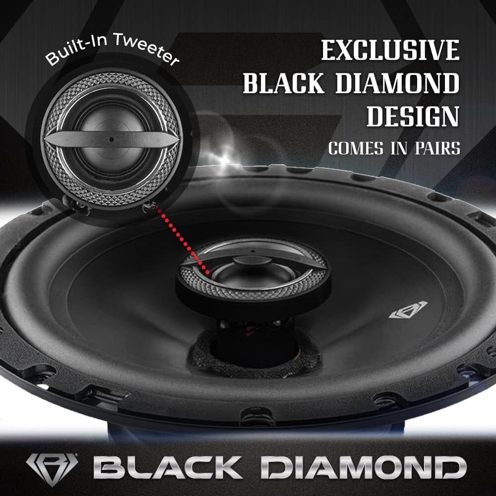 BLACK DIAOND Altavoz De Rango Edio 6×9 550 Vatios 4 Ohios Con - Foto 4
