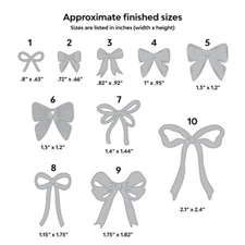 Bowknot Metal Cutting Dies Stencils For DIY Scrapbooking Paper Card Craft Album