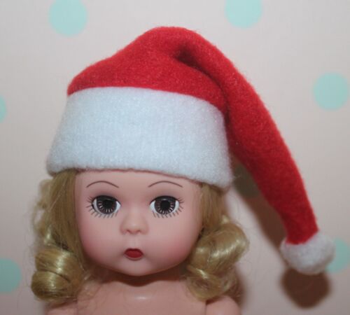 Accessorio Cappello Babbo Natale Natalizio per Bambola 8" Madame Alexander (Bambole NON INCLUSE) - Foto 7 di 8