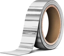 351 Gloss Silver Chrome Adhesive Vinyl Pinstripe Detailing Tape 1" x 30ft New