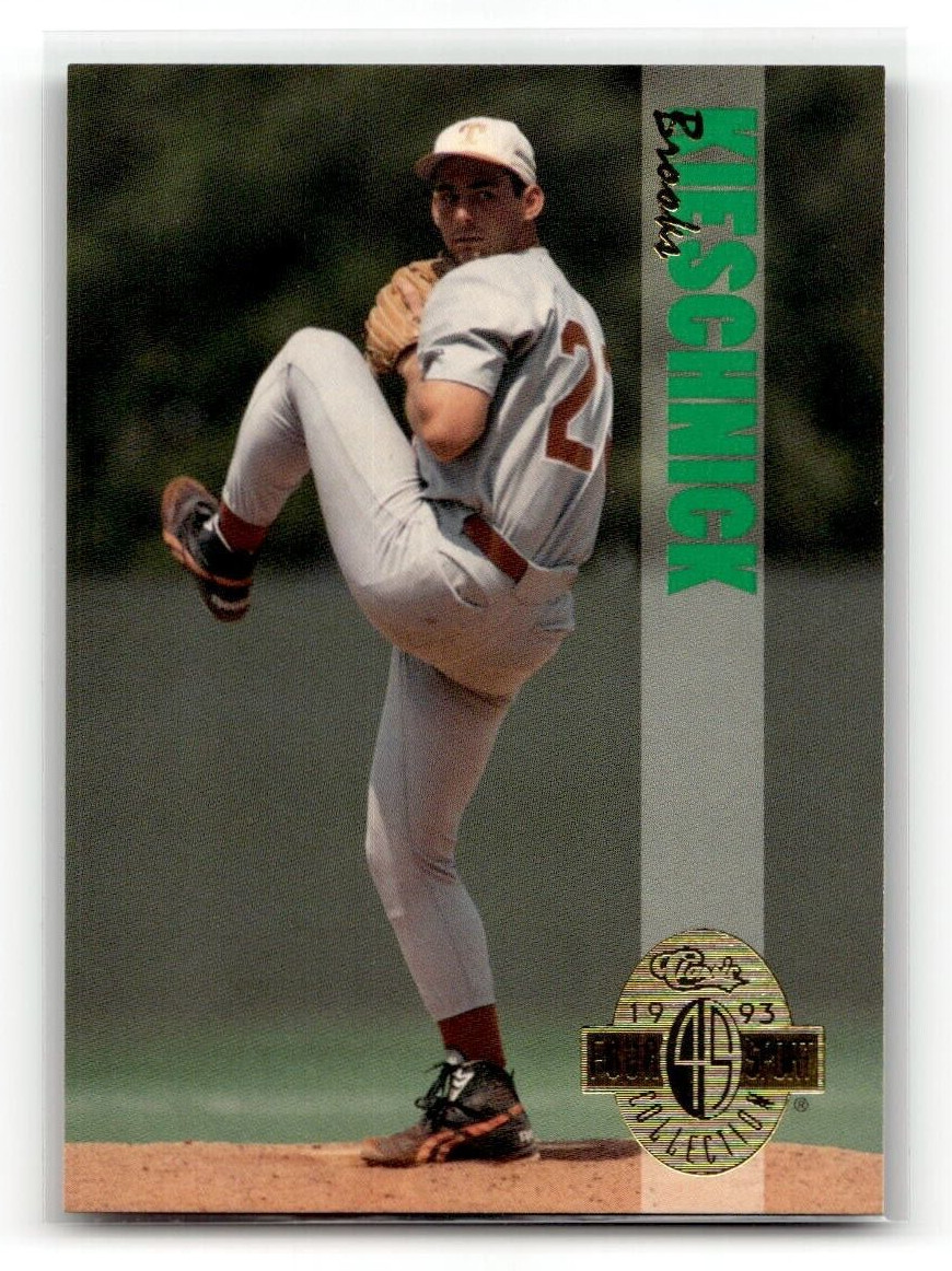 1993 Classic Four Sport Collection Brooks Kieschnick #267 BASEBALL